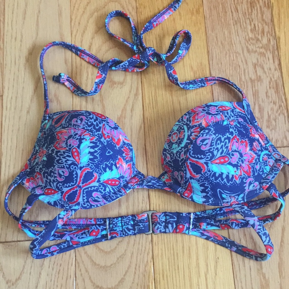 Hollister Halter Push-up Bikini Top